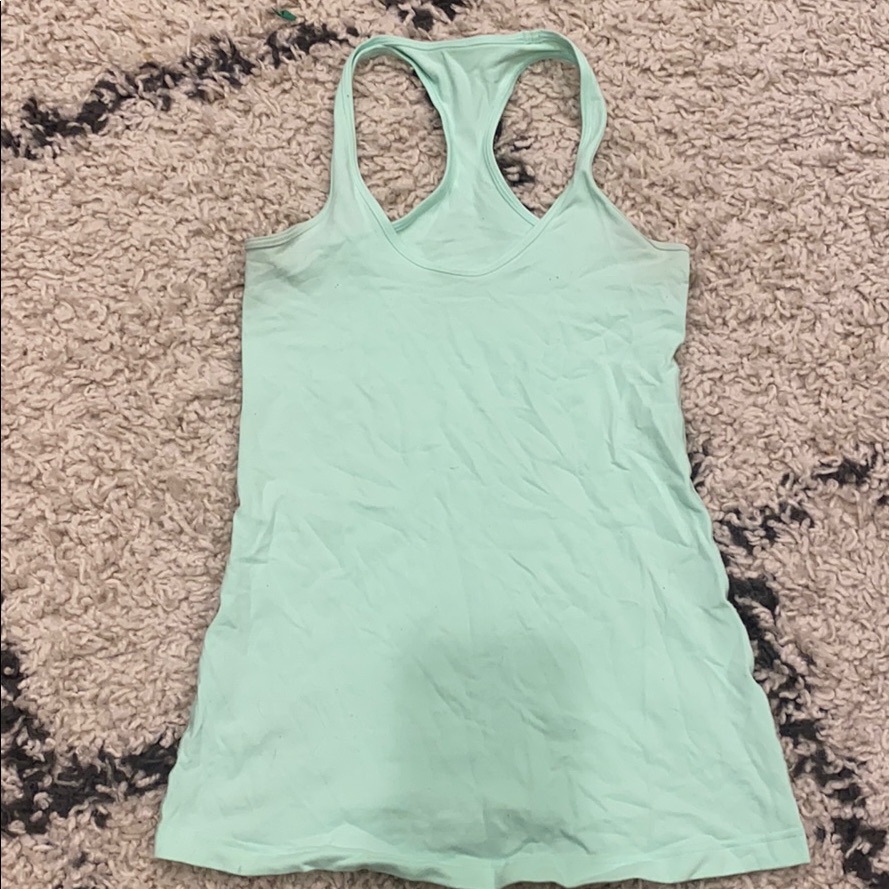 Sz 6 Mint Color Lululemon Cool Racerback Tank